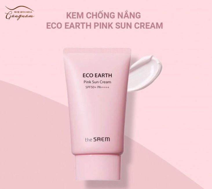 The Saem Eco Earth Pink Sun Cream