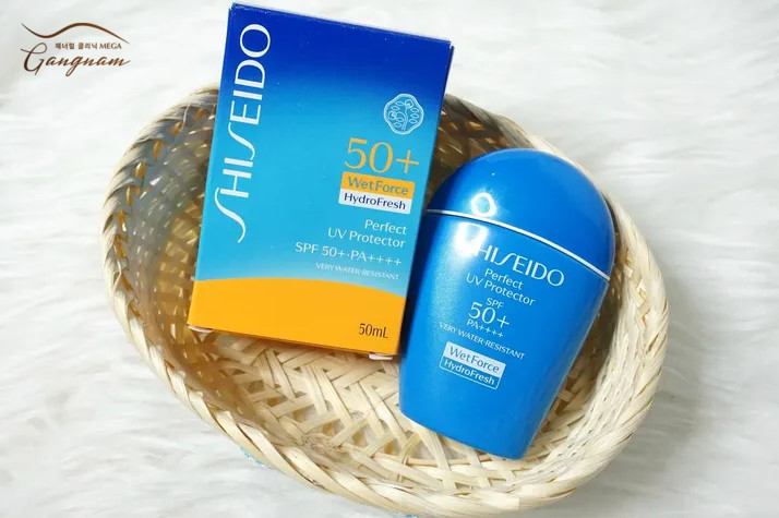 Kem chống nắng Shiseido là kem chống nắng vật lý nên dùng