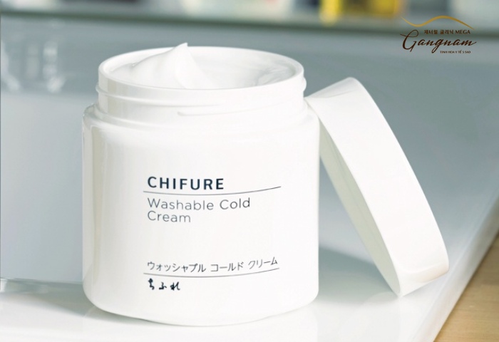 Kem se khít lỗ chân lông của Nhật Chifure Washable Cold Cream