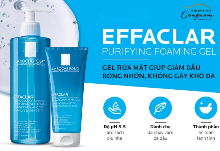 Sữa rửa mặt La Roche-Posay Effaclar