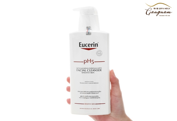 Sữa rửa mặt se khít lỗ chân lông Eucerin pH5