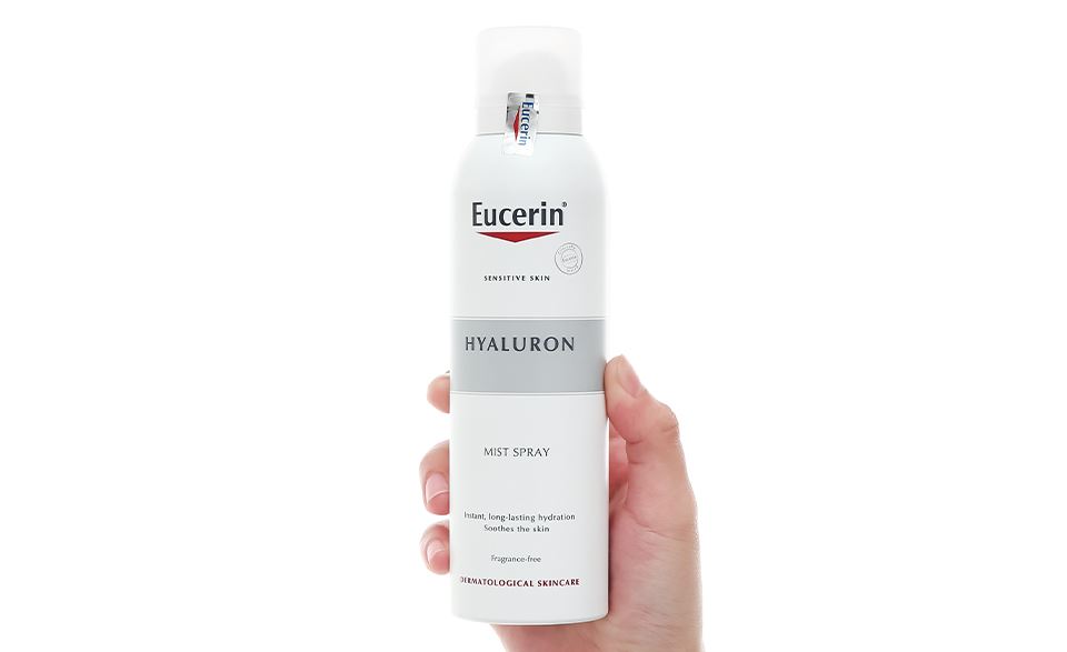 Eucerin Hyaluron xịt khoáng da khô