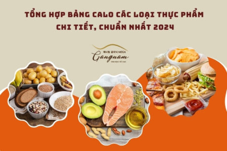 Tổng hợp bảng calo các loại thực phẩm chi tiết, chuẩn nhất 2024