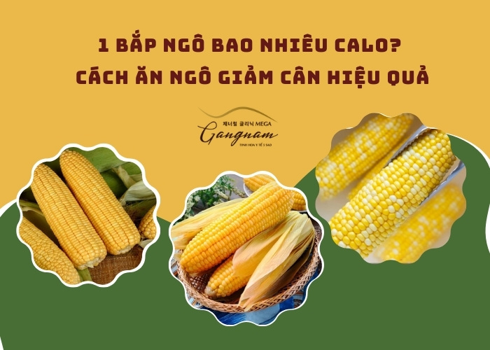 1 bắp ngô bao nhiêu calo?