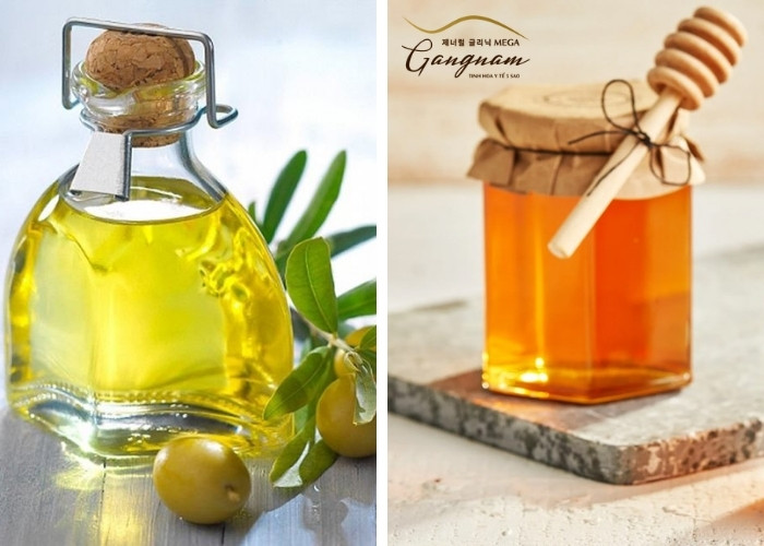 Mặt nạ dầu ô liu (olive) và mật ong