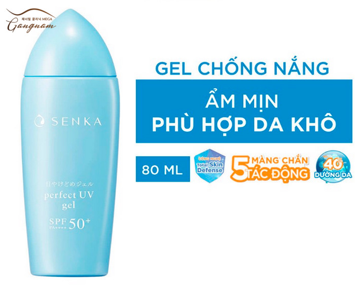 Senka Perfect UV Gel N SPF50+ PA++++