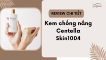 Review chi tiết kem chống nắng Centella Skin1004