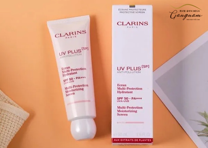 Kem chống nắng Clarins UV Plus 5P Rose