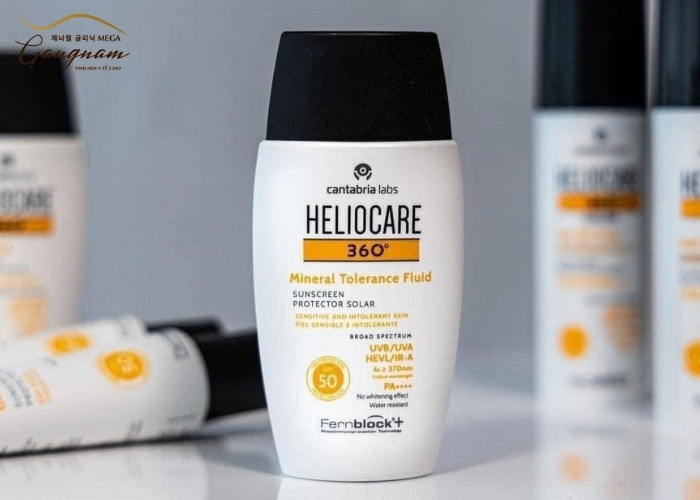 Kem chống nắng Heliocare 360° Mineral Tolerance Fluid SPF 50