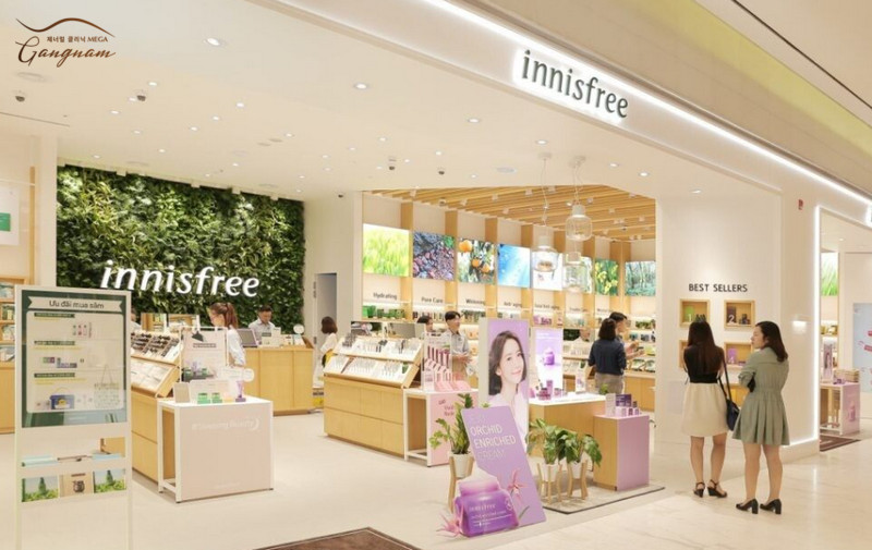 Innisfree đến từ Hàn Quốc đặc biệt quen thuộc với người tiêu dùng Việt Nam