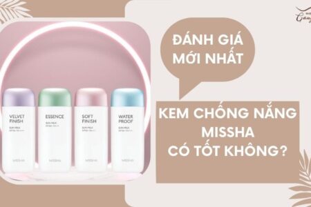 Đánh giá kem chống nắng Missha