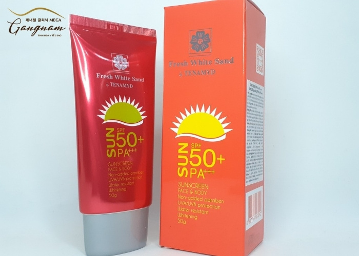 Tenamyd Fresh White Sand Sunscreen SPF 50+/PA+++