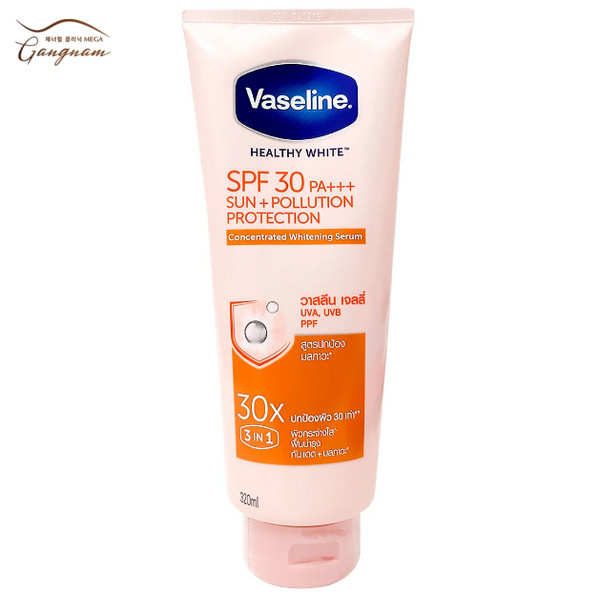 Healthy White Sun + Pollution Protection SPF30+ chống nắng body Vaseline