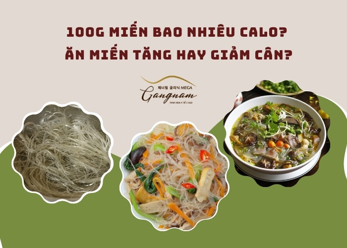 100g miến bao nhiêu calo?