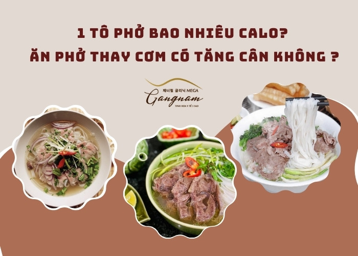 1 tô phở bao nhiêu calo?