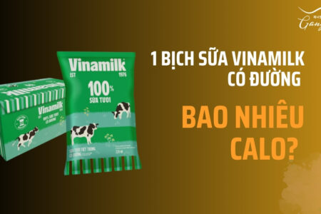 1 bịch sữa Vinamilk có đường bao nhiêu calo?