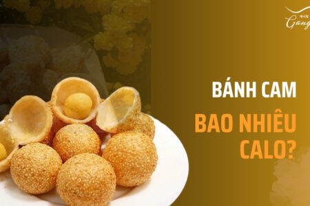 100g bánh cam chứa 432 - 450 calo tùy loại