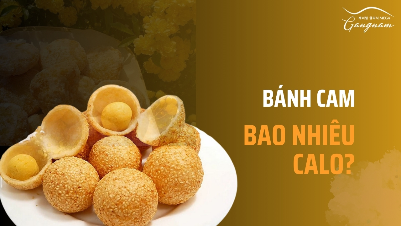 100g bánh cam chứa 432 - 450 calo tùy loại