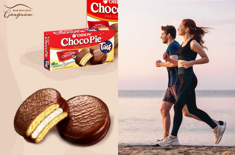 Nên tập luyện để giảm calo sau khi ăn bánh chocopie