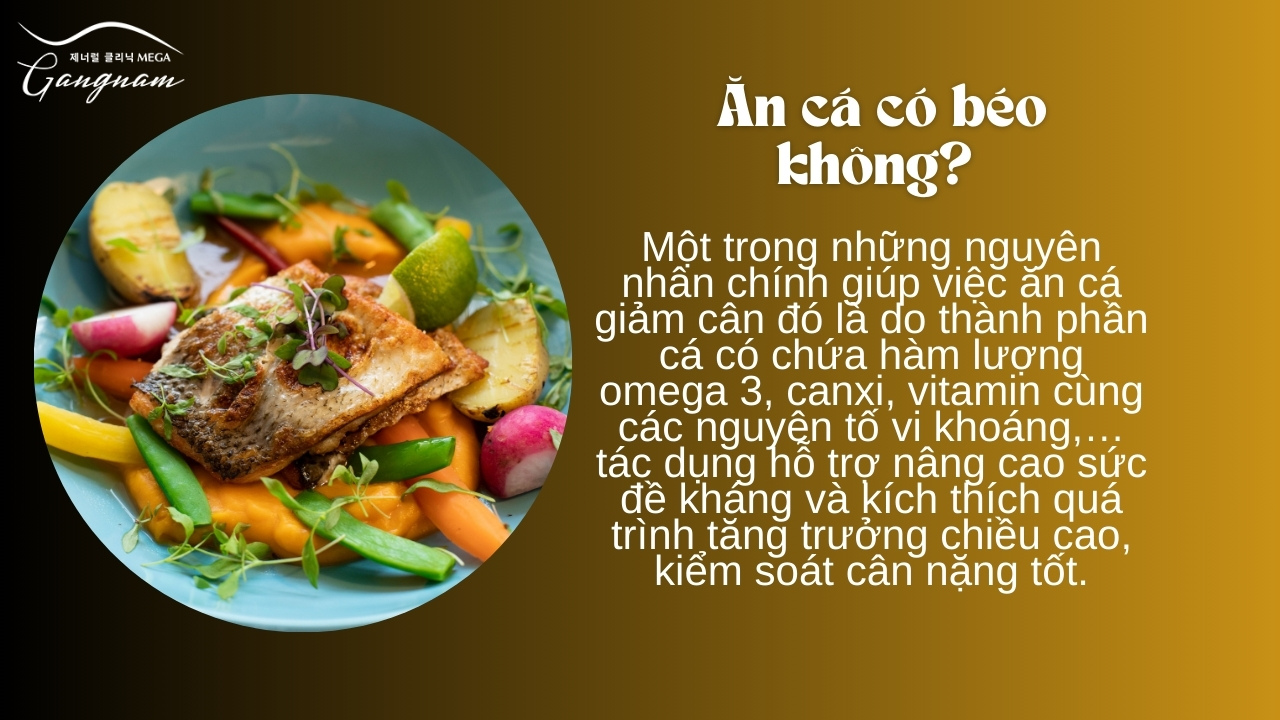 Ăn cá có thể hỗ trợ giảm cân tốt nhờ hàm lượng dưỡng chất tốt cho quá trình giảm cân