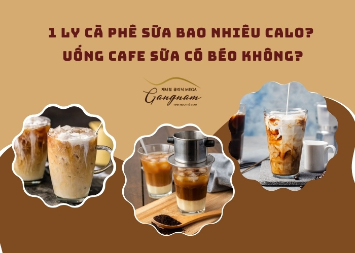 1 ly cà phê sữa bao nhiêu calo?