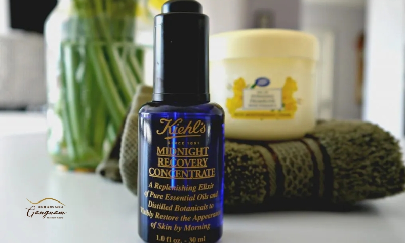 Siêu tinh chất chiết xuất từ nhiều loại dầu thực vật Kiehl's Midnight Recovery Facial Oil