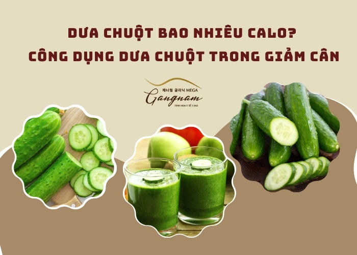 Dưa chuột bao nhiêu calo?