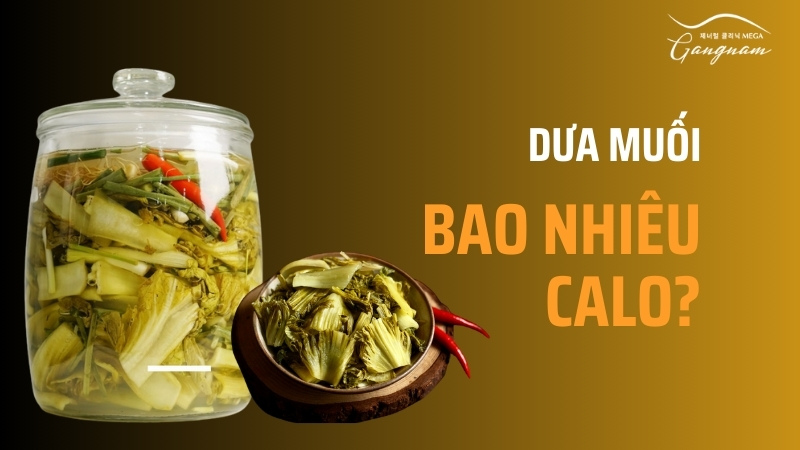 100g dưa muối chua sẽ cung cấp cho cơ thể khoảng 27 calo