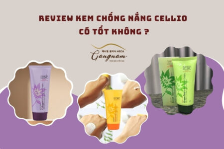 Review kem chống nắng Cellio có tốt không ?