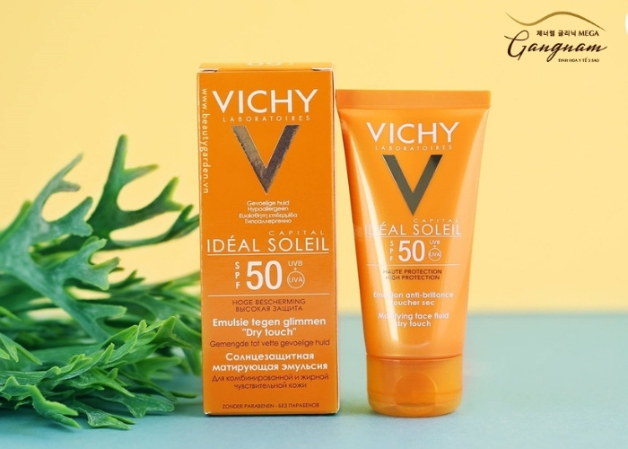 Kem chống nắng chống nước Vichy Idéal Soleil SPF50