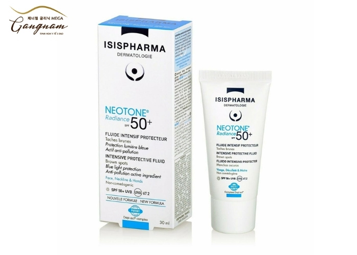 Kem chống nắng trắng da Isis Pharma Neotone Radiance SPF50