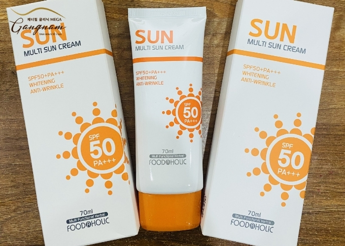 Thành phần chính của Kem chống nắng Multi Sun Cream Hàn Quốc