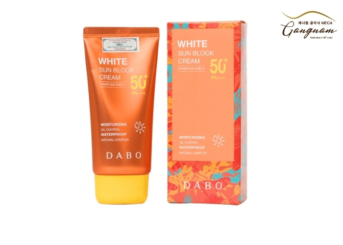 Kem chống nắng Sunblock Hàn Quốc Dabo White Sunblock Cream