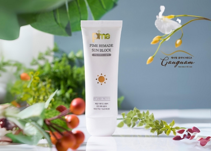 Kem chống nắng Pime Remade Sunblock nâng tone SPF50+/PA4+