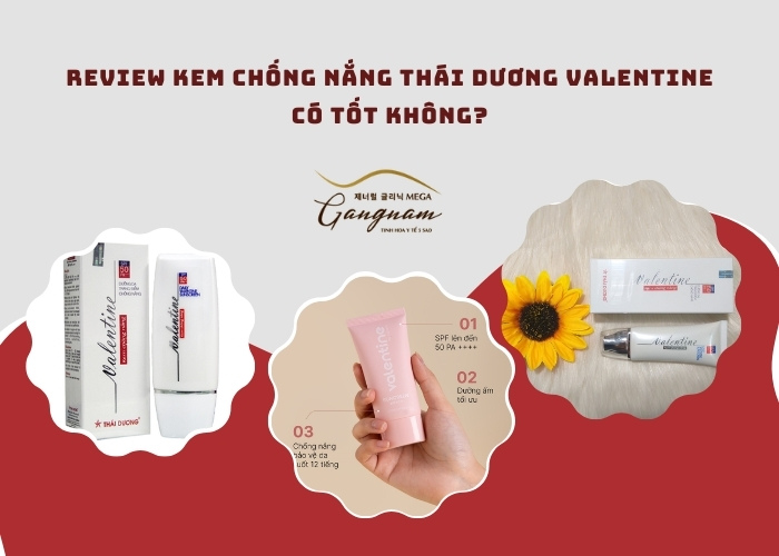 Review kem chống nắng Thái Dương valentine có tốt không?