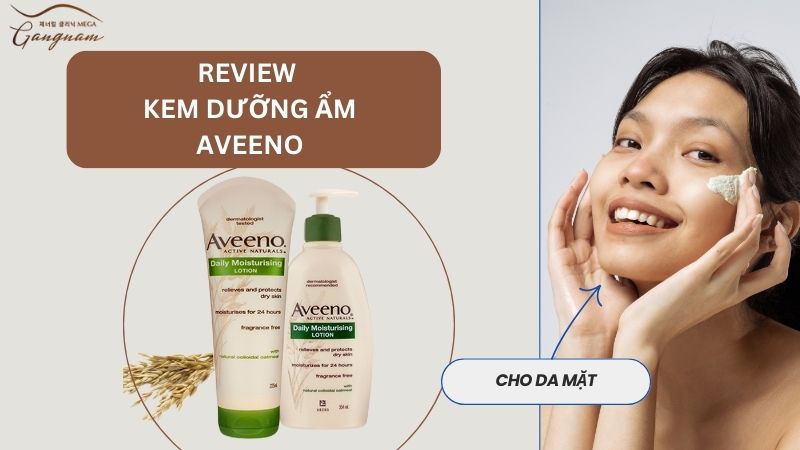 Review kem dưỡng ẩm da mặt Aveeno