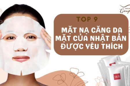 Mặt nạ căng da mặt của Nhật Bản được yêu thích