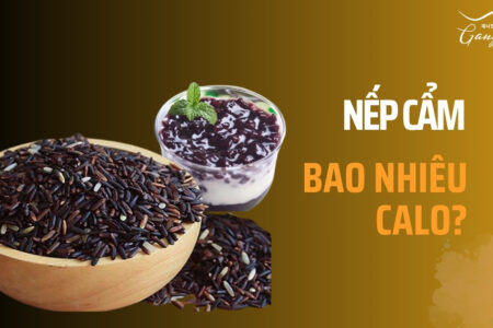 Gạo nếp cẩm bao nhiêu calo?