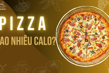 1 miếng bánh pizza 100g sẽ có khoảng 266 kcal