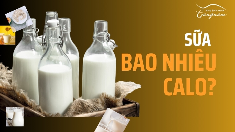 Sữa bao nhiêu calo dinh dưỡng?