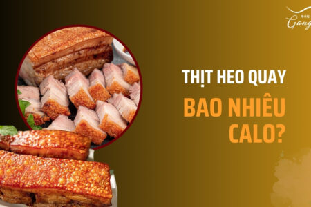 100g thịt heo quay cung cấp khoảng 256 calo. 