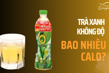 Trà xanh không độ bao nhiêu calo?