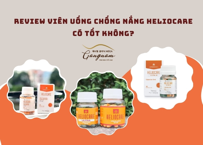 Review viên uống chống nắng heliocare có tốt không?