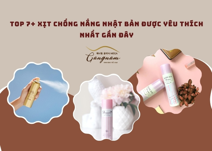 Top 7+ xịt chống nắng Nhật Bản tốt nhất hiện nay