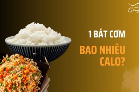 1 bát cơm trắng 100g chứa trung bình 130kcal