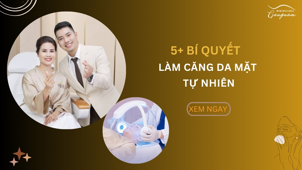 Bí quyết làm căng da mặt tự nhiên