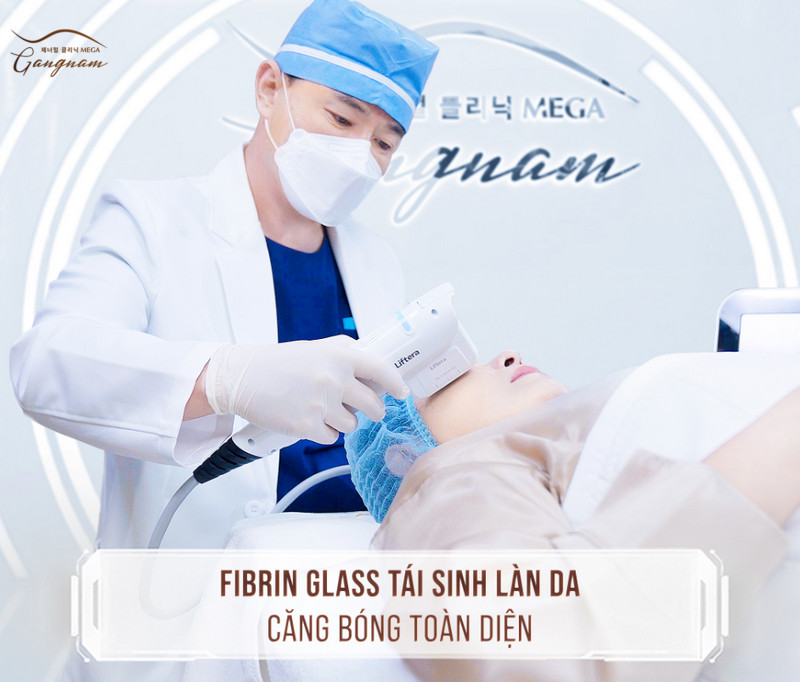 Công nghệ căng da mặt Fibrin Glass tái sinh làn da bằng dưỡng chất tự thân 