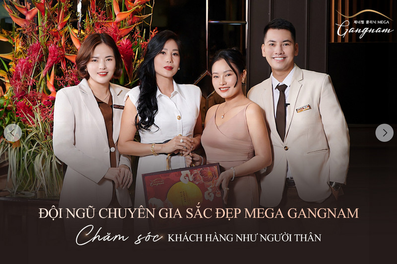 Mega Gangnam chu đáo và tận tâm chăm sóc khách hàng như người thân 