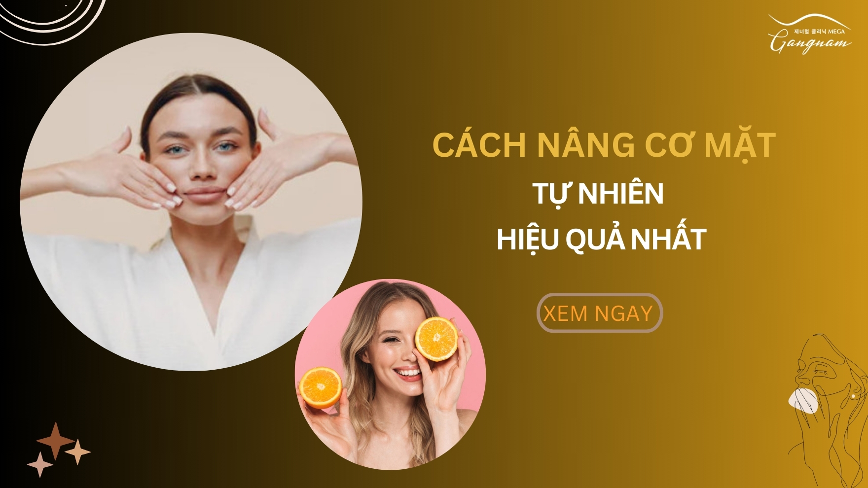 Cách nâng cơ mặt tự nhiên hiệu quả 