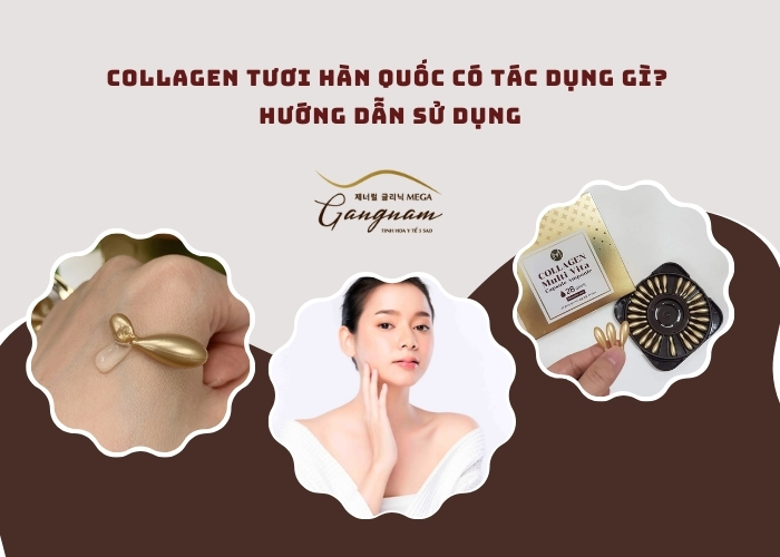 Collagen tươi Hàn Quốc có tác dụng gì?